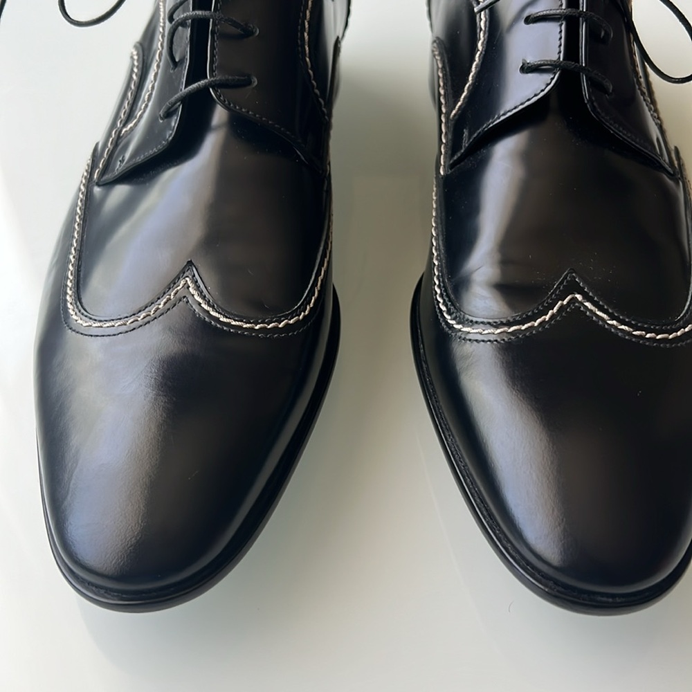 Dolce and Gabbana D&G Tuxedo Patent Leather Shoes - Mens 45 - Picture 2 of 14